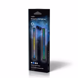 Nedis GALDP110BK lumière décorative Boîte lumineuse Noir 64 lampe(s) LED - Vue supplémentaire 9