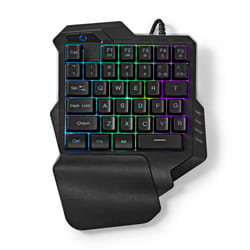 Nedis GKBDS110BK clavier USB Noir