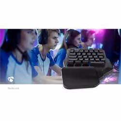 Nedis GKBDS110BK clavier USB Noir - Vue supplémentaire 11
