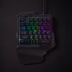 Nedis GKBDS110BK clavier USB Noir - Vue supplémentaire 7