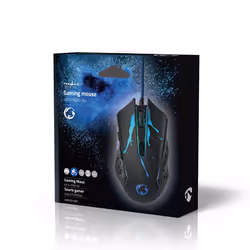 Nedis GMWD210BK souris Droitier USB Type-A Optique 3600 DPI - Vue supplémentaire 14