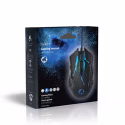 Nedis GMWD210BK souris Droitier USB Type-A Optique 3600 DPI - Vue supplémentaire 15