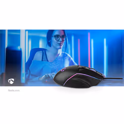 Nedis GMWD510BK souris Droitier USB Type-A Optique 7200 DPI - Vue supplémentaire 16
