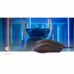 Nedis GMWD410BK souris Droitier USB Type-A Optique 7200 DPI - Vue supplémentaire 16