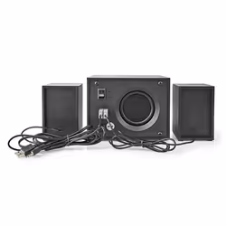 Nedis GSPR31021BK haut-parleur 2-voies Noir Avec fil 11 W - Vue supplémentaire 4