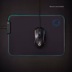 Nedis GMPDL110BK tapis de souris Tapis de souris de jeu Noir - Vue supplémentaire 8