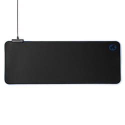 Nedis GMPDL210BK tapis de souris Tapis de souris de jeu Noir