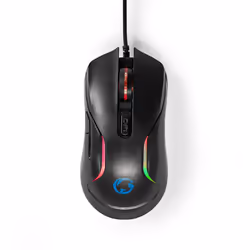 Nedis Gaming Combo Kit clavier Souris incluse USB QWERTY US International Noir - Vue supplémentaire 5