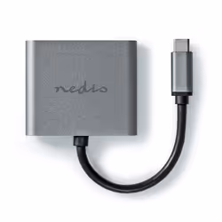Nedis CCGB64670BK01 adaptateur graphique USB Noir