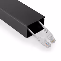 Nedis CMDT6040BK110, Conduit de câbles, Sol, Aluminium, Noir