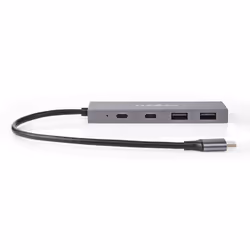 Nedis UHUBU3450AT, USB 3.2 Gen 2 (3.1 Gen 2) Type-C, USB 3.2 Gen 2 (3.1 Gen 2) Type-A, USB 3.2 Gen 2 (3.1 Gen 2) Type-C, 1000 ...