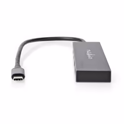 Nedis UHUBU3450AT hub & concentrateur USB 3.2 Gen 2 (3.1 Gen 2) Type-C 10000 Mbit/s Anthracite