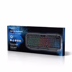 Nedis GKBD110BKUS clavier USB QWERTY US International Noir - Vue supplémentaire 10
