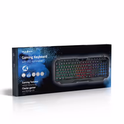 Nedis GKBD110BKUS clavier USB QWERTY US International Noir - Vue supplémentaire 11
