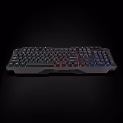 Nedis GKBD110BKUS clavier USB QWERTY US International Noir - Vue supplémentaire 6