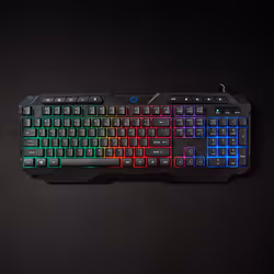 Nedis GKBD110BKUS clavier USB QWERTY US International Noir - Vue supplémentaire 8