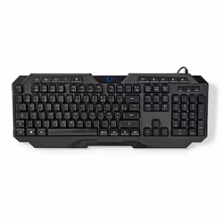 Nedis GKBD110BKFR clavier USB AZERTY Français Noir