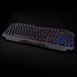 Nedis GKBD110BKFR clavier USB AZERTY Français Noir - Vue supplémentaire 7