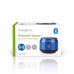 Nedis SPBT1005BU enceinte portable Enceinte portable mono Bleu 3 W - Vue supplémentaire 5