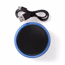 Nedis SPBT1005BU enceinte portable Enceinte portable mono Bleu 3 W - Vue supplémentaire 8