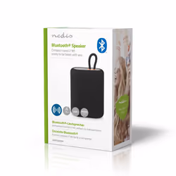 Nedis SPBT2005BK enceinte portable Enceinte portable mono Noir 5 W - Vue supplémentaire 8