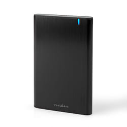 Nedis HDDE25410BK Boîtier de disques de stockage Boîtier HDD Noir 2.5"