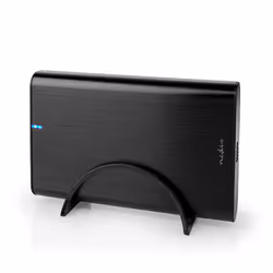 Nedis HDDE35410BK, Boîtier HDD, 3.5", SATA, Connectivité USB, Noir