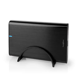 Nedis HDDE35410BK Boîtier de disques de stockage Boîtier HDD Noir 3.5"