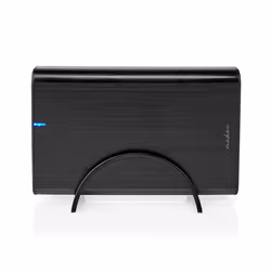 Nedis HDDE35410BK Boîtier de disques de stockage Boîtier HDD Noir 3.5"