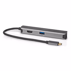 Nedis CCBW64210AT02 station d'accueil Avec fil USB 3.2 Gen 1 (3.1 Gen 1) Type-C Anthracite - Vue supplémentaire 6