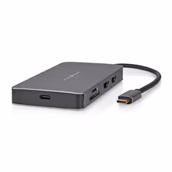 Nedis CCBW64250AT02, USB 3.2 Gen 1 (3.1 Gen 1) Type-C, 100 W, 5000 Mbit/s, Anthracite, MicroSD (TransFlash), SD, 60 Hz