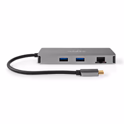 Nedis CCBW64250AT02 station d'accueil USB 3.2 Gen 1 (3.1 Gen 1) Type-C Anthracite