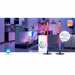 Nedis WIFILD10RGBW éclairage intelligent Lampe de table intelligente Wi-Fi Aluminium, Noir 36 W - Vue supplémentaire 13