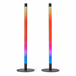 Nedis WIFILD10RGBW éclairage intelligent Lampe de table intelligente Wi-Fi Aluminium, Noir 36 W