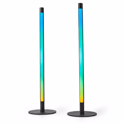 Nedis WIFILD10RGBW éclairage intelligent Lampe de table intelligente Wi-Fi Aluminium, Noir 36 W - Vue supplémentaire 4