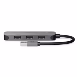 Nedis CCGB61210GY01 hub & concentrateur USB 3.2 Gen 1 (3.1 Gen 1) Type-A Gris