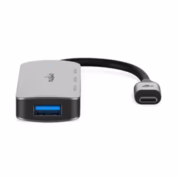 Nedis CCGB64220GY01 hub & concentrateur USB 3.2 Gen 1 (3.1 Gen 1) Type-C 5000 Mbit/s Gris