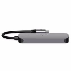 Nedis CCGB64220GY01 hub & concentrateur USB 3.2 Gen 1 (3.1 Gen 1) Type-C 5000 Mbit/s Gris - Vue supplémentaire 4