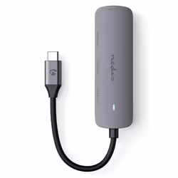 Nedis CCGB64220GY01 hub & concentrateur USB 3.2 Gen 1 (3.1 Gen 1) Type-C 5000 Mbit/s Gris - Vue supplémentaire 5