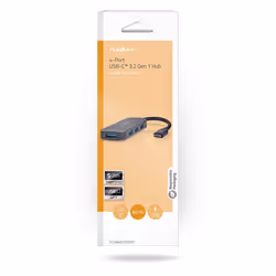 Nedis CCGB64220GY01 hub & concentrateur USB 3.2 Gen 1 (3.1 Gen 1) Type-C 5000 Mbit/s Gris - Vue supplémentaire 7