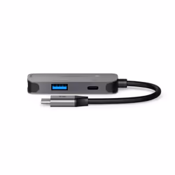 Nedis CCGB64230GY01 hub & concentrateur USB 3.2 Gen 1 (3.1 Gen 1) Type-C 5000 Mbit/s Gris