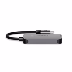 Nedis CCGB64230GY01 hub & concentrateur USB 3.2 Gen 1 (3.1 Gen 1) Type-C 5000 Mbit/s Gris - Vue supplémentaire 4