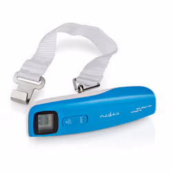 Nedis SCLU112BU, Électronique, 50 kg, Bleu, Blanc, g, kg, Plastique, 130 mm