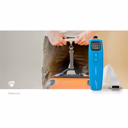 Nedis SCLU112BU pèse-bagage 50 kg Électronique - Vue supplémentaire 15