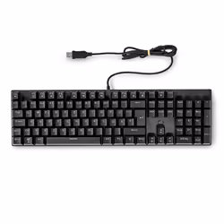 Nedis GKBDM110BKDE clavier USB Allemand Noir - Vue supplémentaire 11