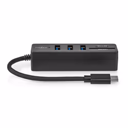 Nedis CCGB64250BK01 station d'accueil Avec fil USB Type-C Noir