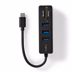 Nedis CCGB64250BK01 station d'accueil Avec fil USB Type-C Noir - Vue supplémentaire 6