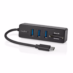 Nedis CCGB64250BK01 station d'accueil Avec fil USB Type-C Noir - Vue supplémentaire 8