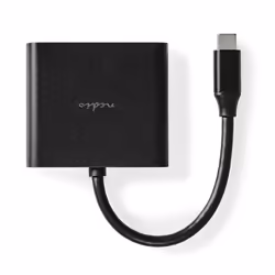 Nedis CCGB64770BK01 station d'accueil Avec fil USB 3.2 Gen 1 (3.1 Gen 1) Type-C Noir - Vue supplémentaire 4