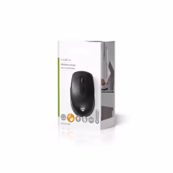 Nedis MSWS110BK souris Droitier USB Type-A Optique 1600 DPI - Vue supplémentaire 8